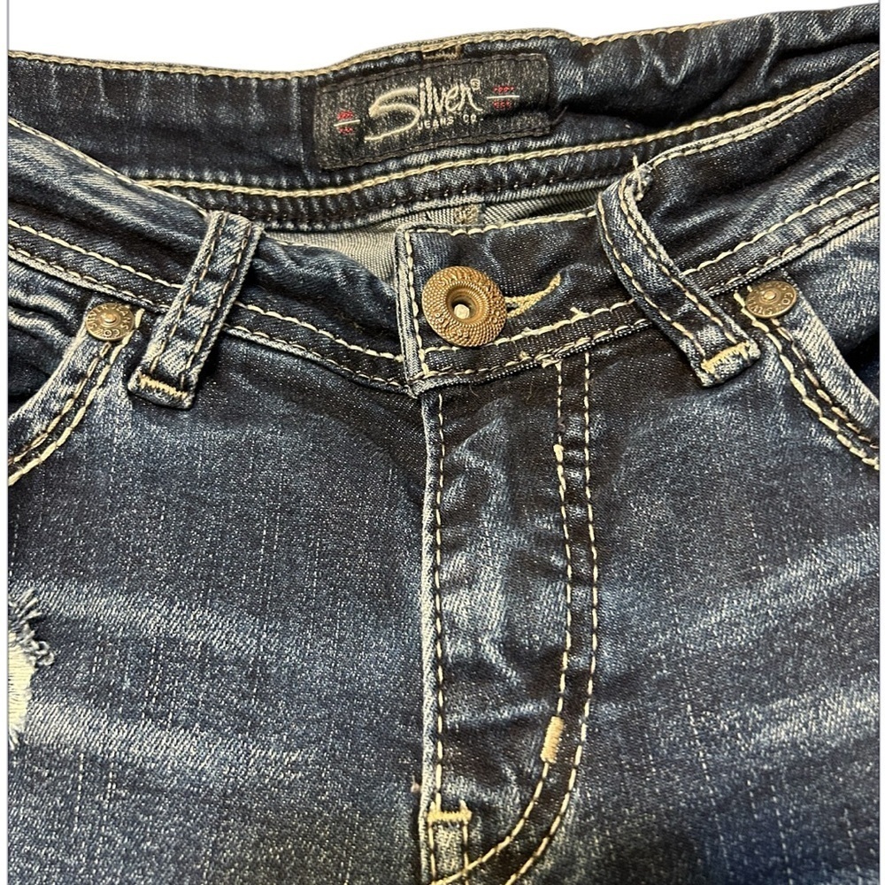 Silver Suki Capris - image 6